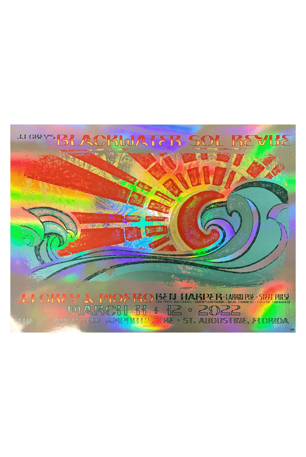 Blackwater Sol Revue Foil Poster