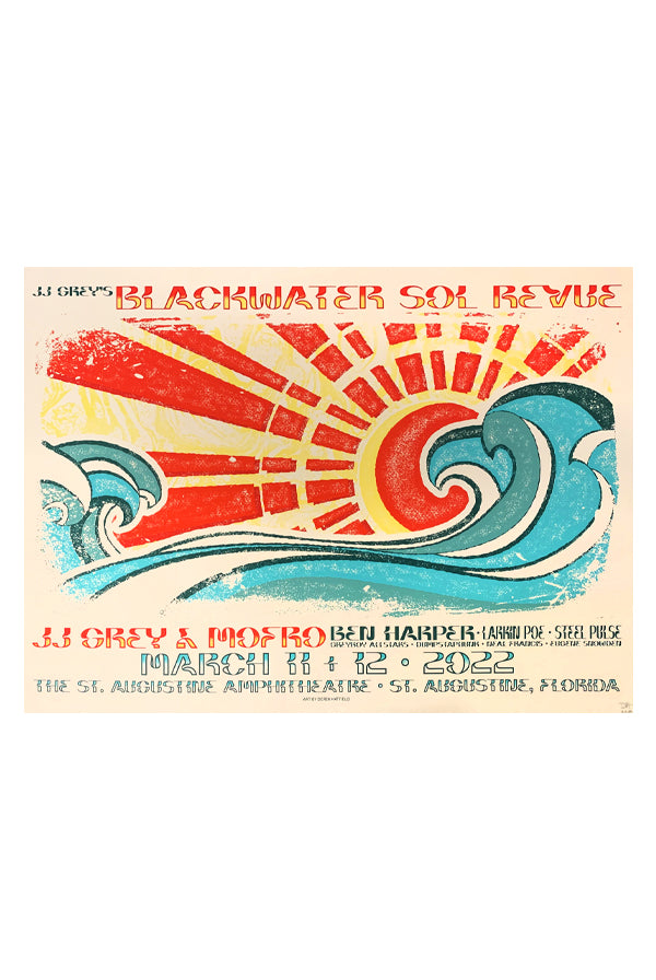 Blackwater Sol Revue Poster