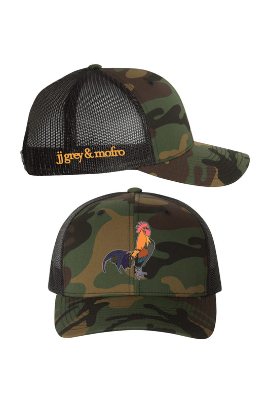 Rooster Camo Hat