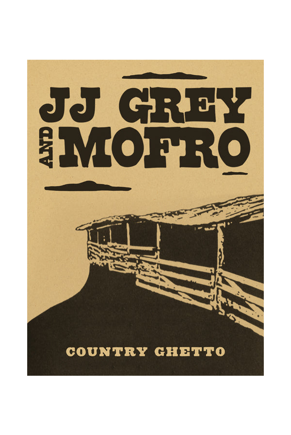 Country Ghetto Screen Printed 18x24 Poster